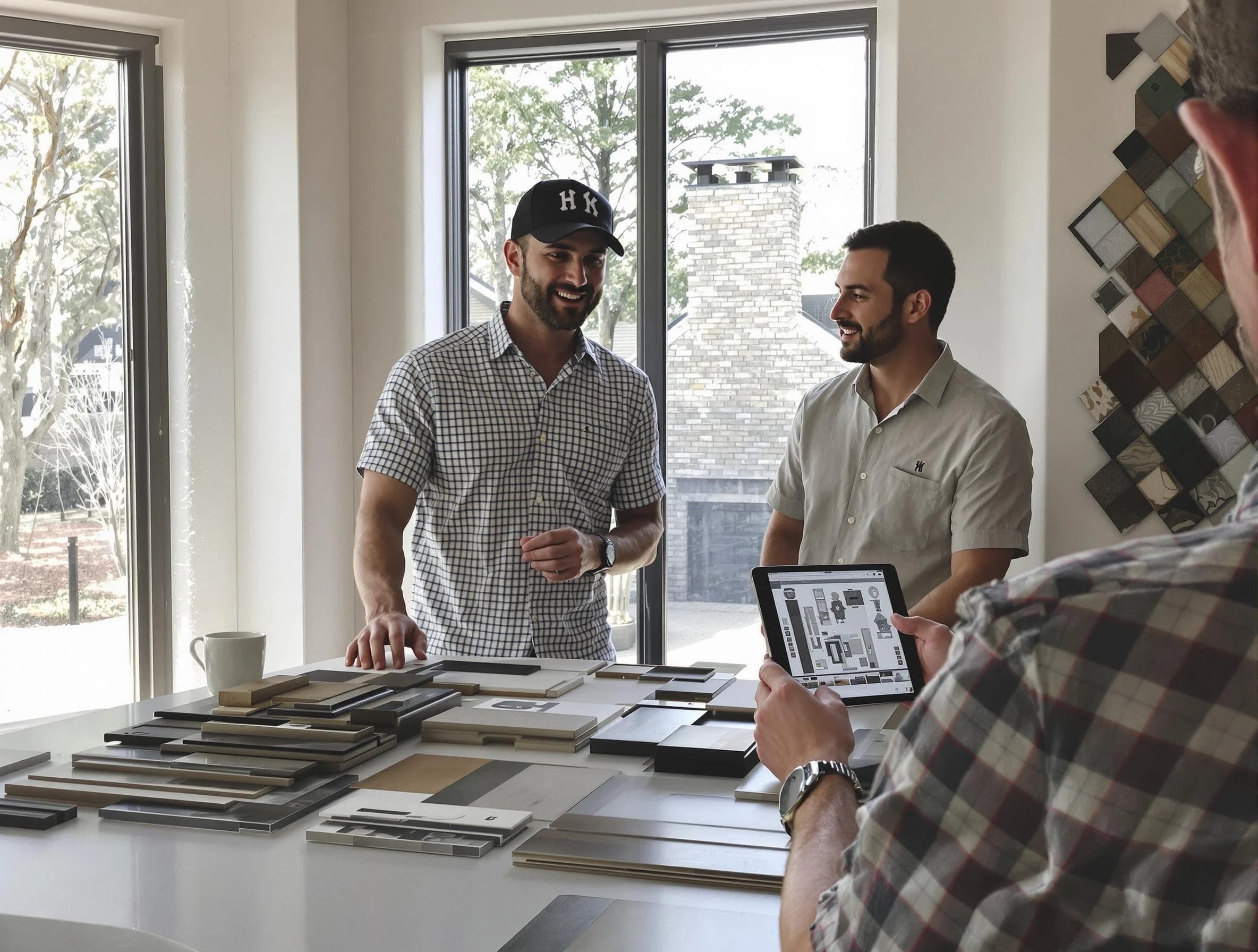 Blackstone Chimney Sweep remodeling a chimney and fireplace in Blackstone, VA