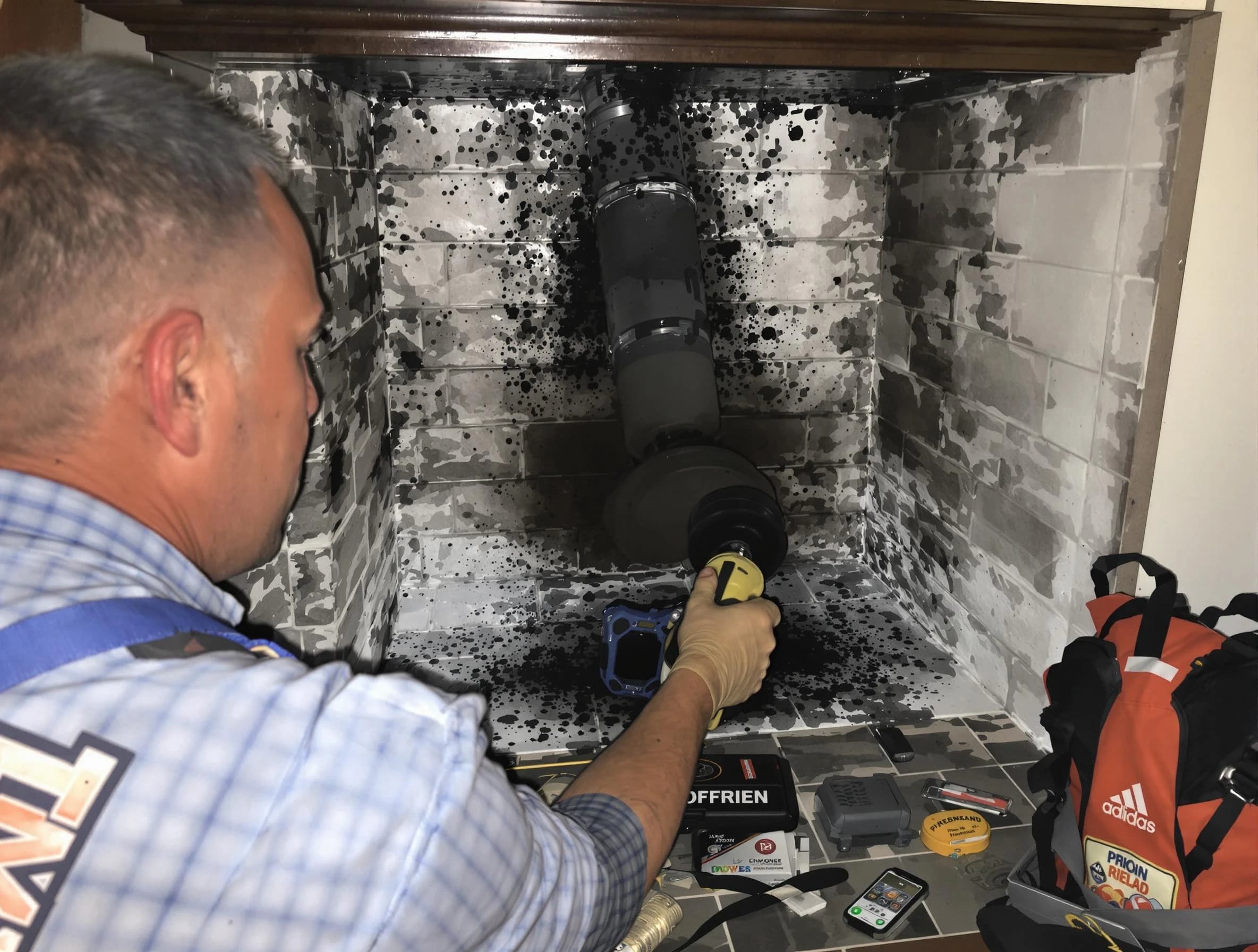 Creosote removal service by Blackstone Chimney Sweep in Blackstone, VA