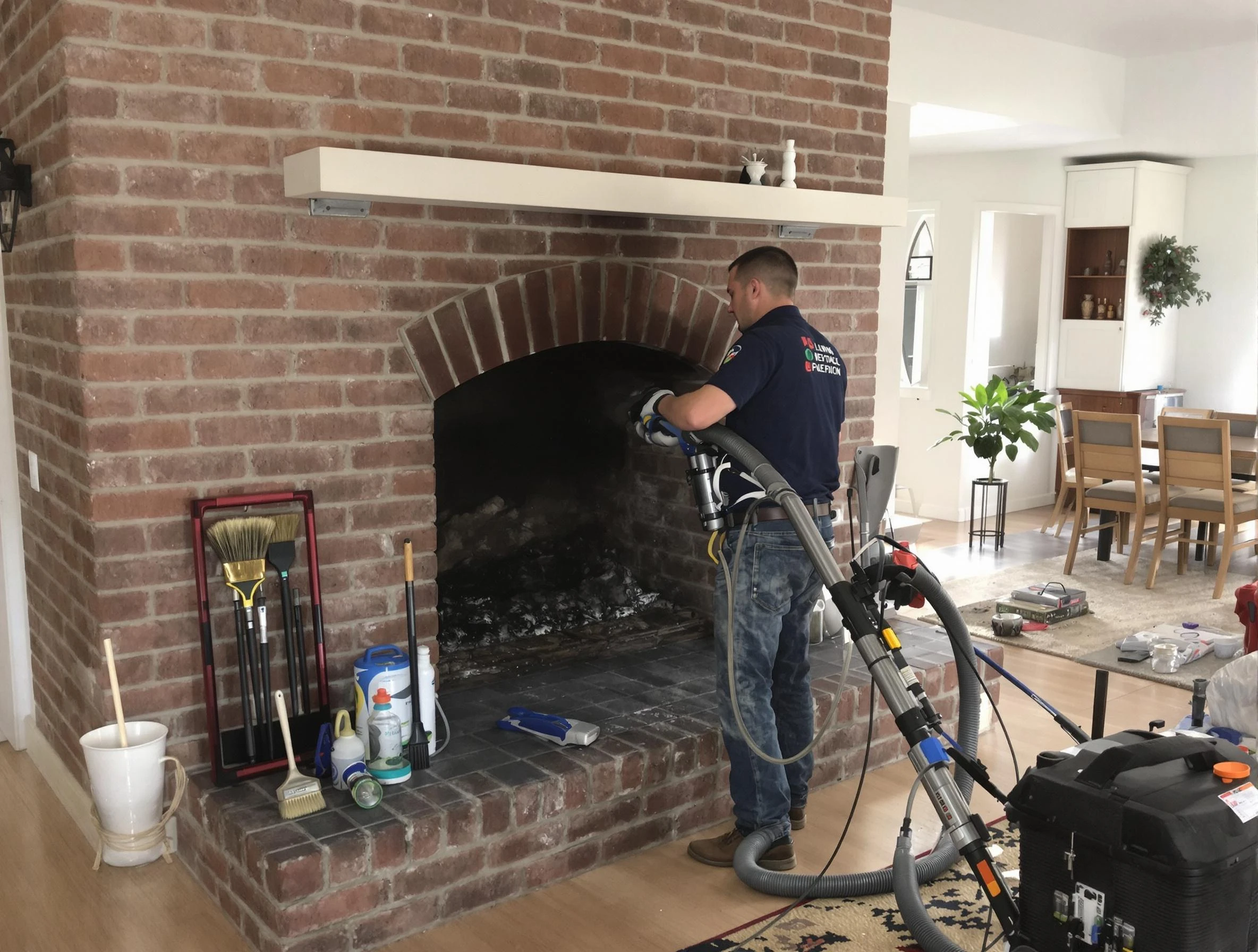 Chimney Cleaning in Blackstone