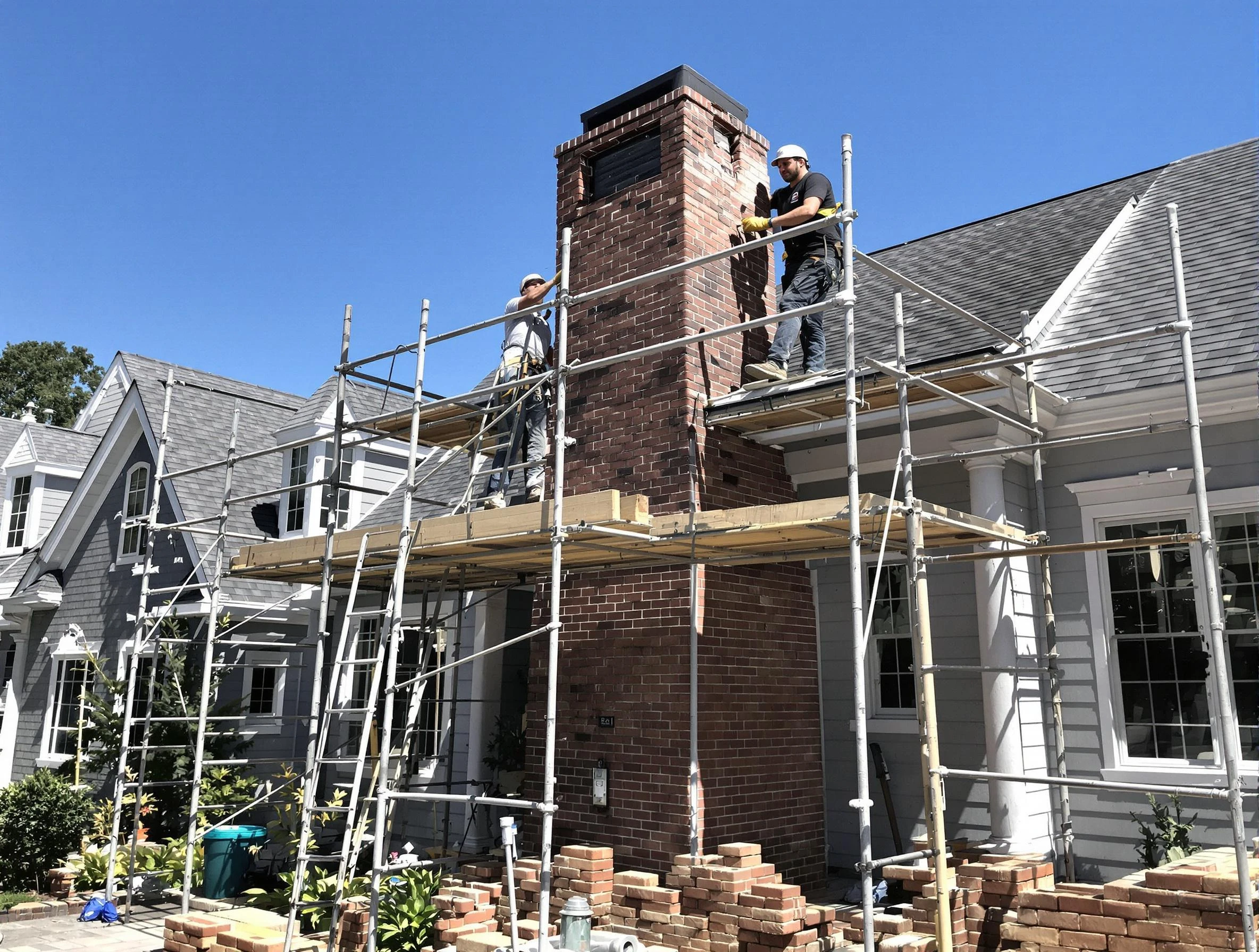 Chimney Rebuilding in Blackstone