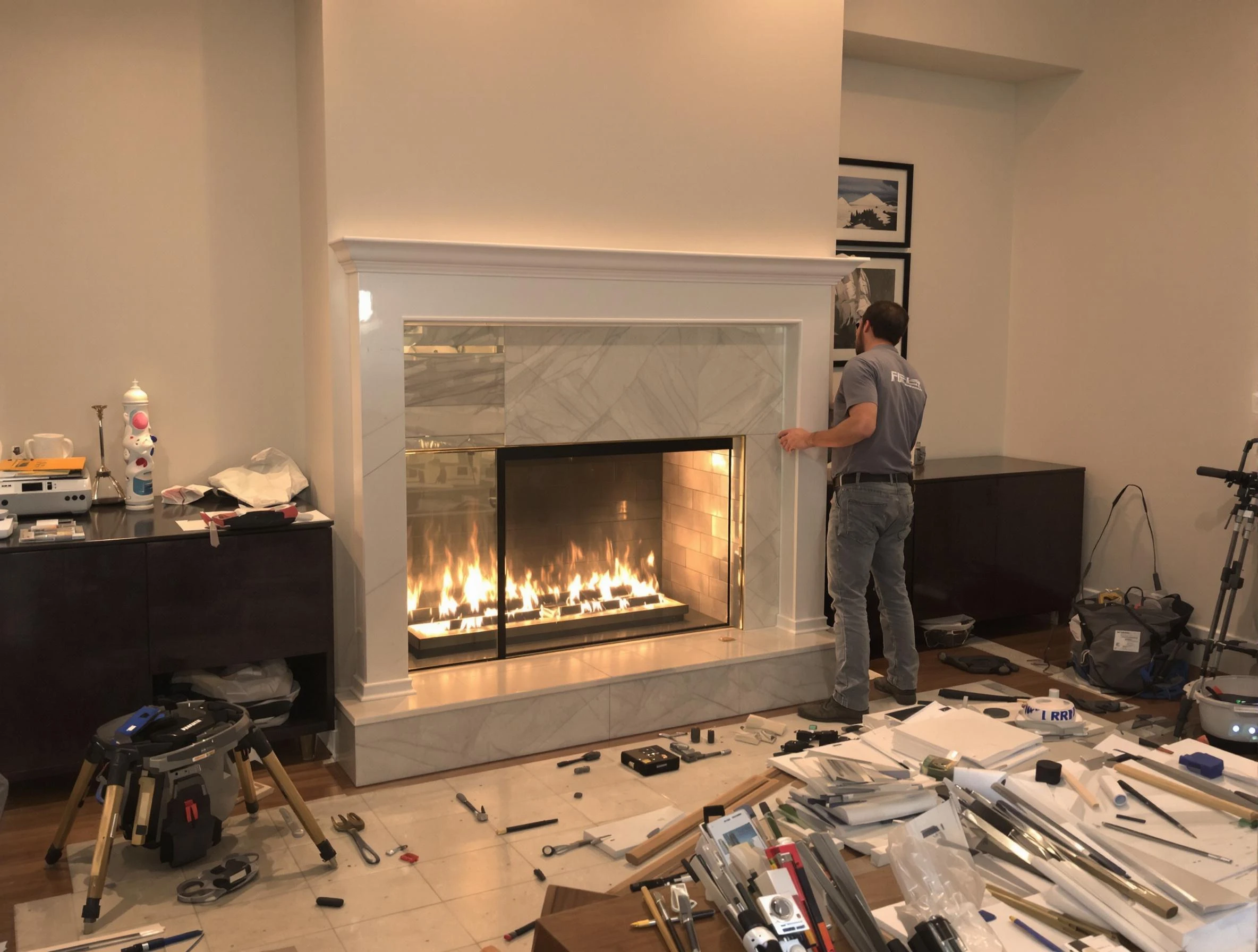 Fireplace Installation in Blackstone