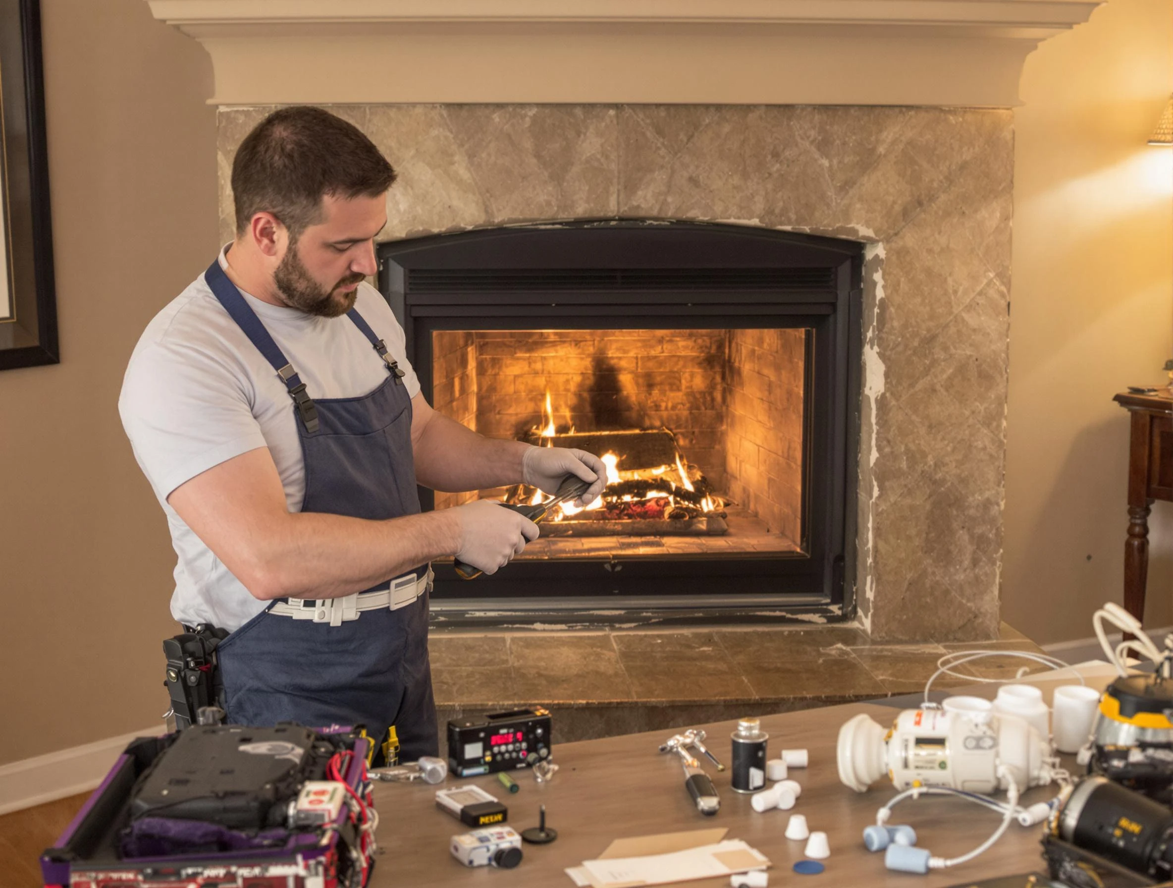 Fireplace Repair in Blackstone